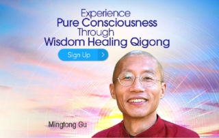 Experience Pure Consciousness Through Wisdom Healing Qigong with Mingtong Gu (October – December 2019)