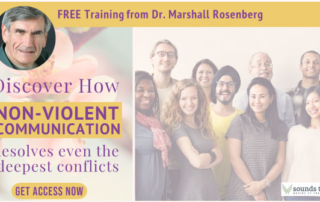 Free NOn-Violent Communication Training - Strategies for Resolving Conflict with Marshall B. Rosenburg