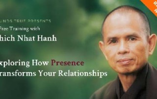 Dharma Talks with Thich Nhat Hanh- Discover How to Ignite Change in Relationships by Being Present in the Moment