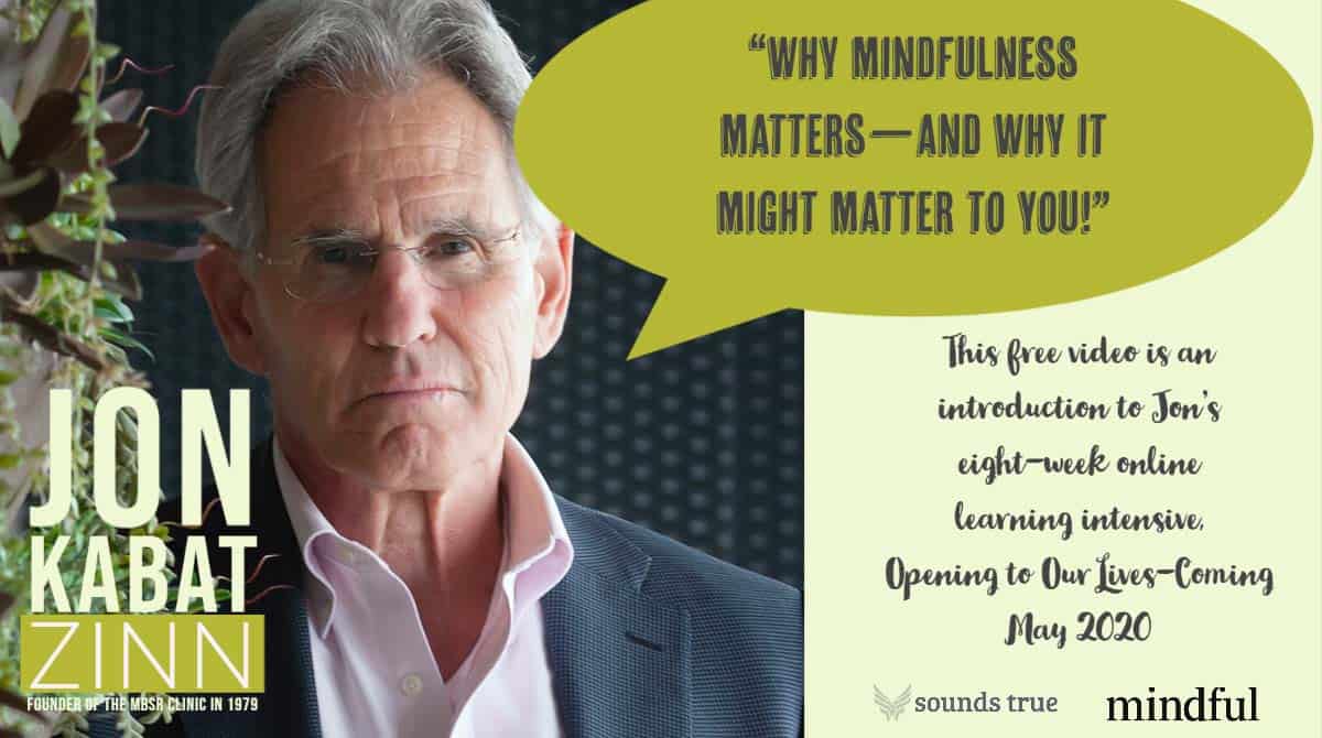 Why Mindfulness Matters-Introductory Mindfulness Training-Jon Kabat Zinn