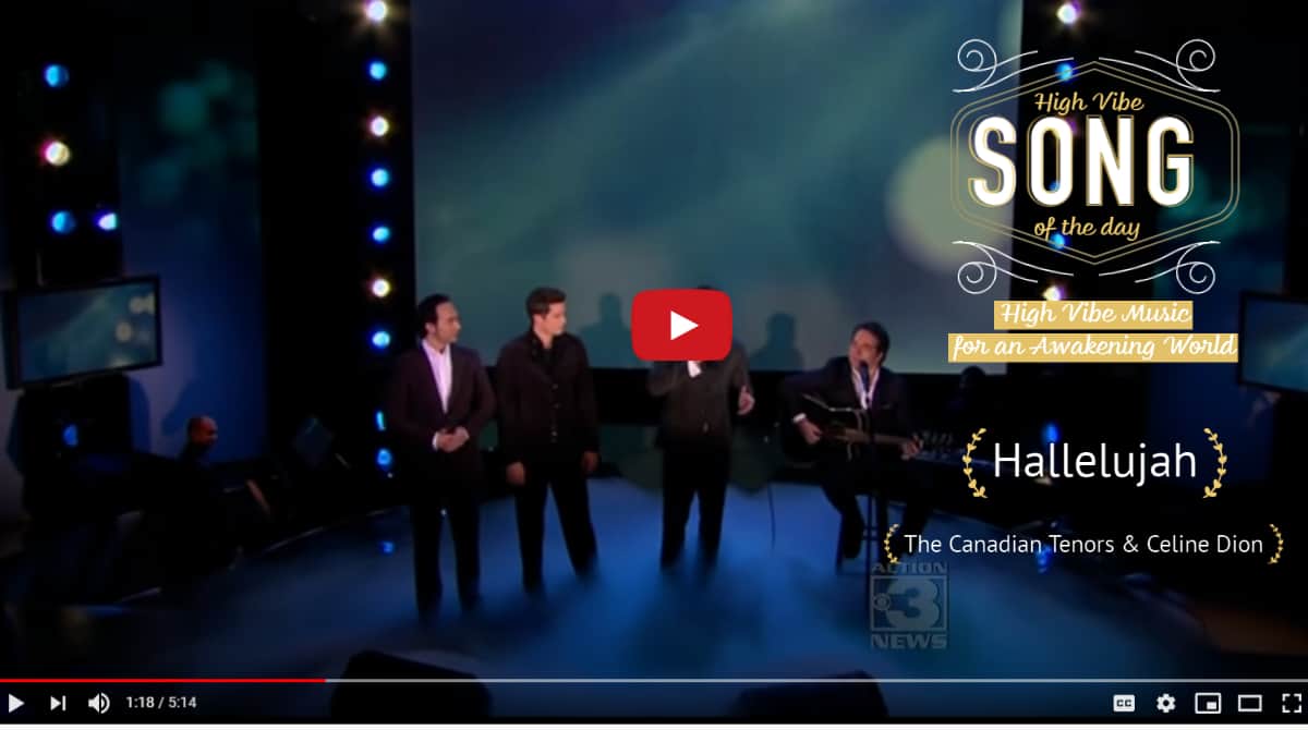 Hallelujah celine dion discount and the canadian tenors