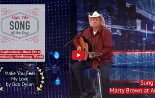 Marty Brown Sing Make You Feel My LOve by Bob Dylan at America's Got Talent Competition