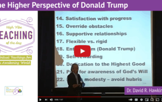 Dr. David R. Hawkins on Consciousness of Donald Trump, Enthusiasm, Optimism and Success (1)