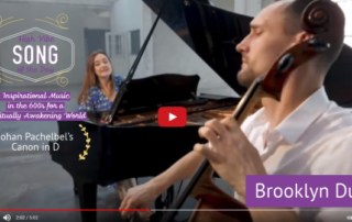 Canon in D by Johann Pachelbel, arranged and performed by Brooklyn Duo. Music in the 600s