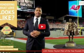 Wondering what love looks like_ Love CHanges Things with This Year's Walter Payton Man of the Year Russell Wilson